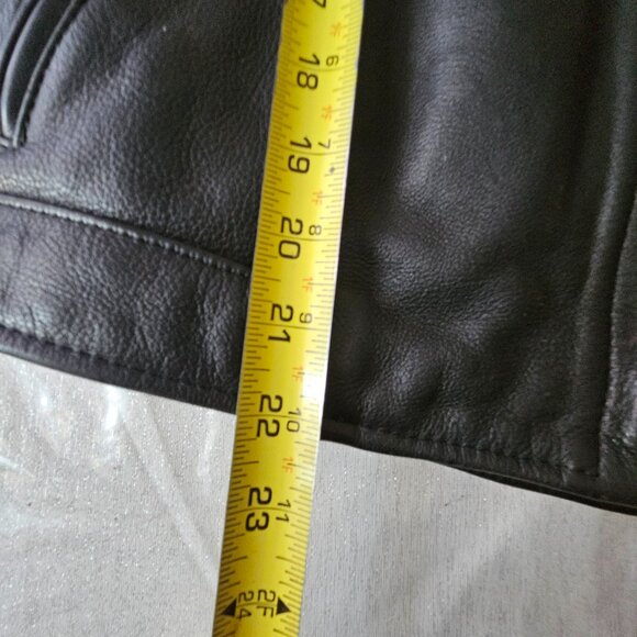 Fashions by Rose Women Leather Biker Jacket - Picture 11 of 11